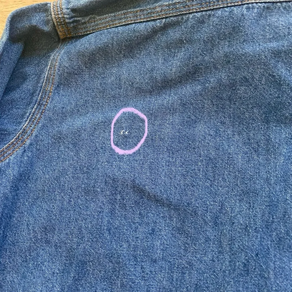 Vintage Ralph Lauren Polo Jeans Co Unisex Sz 3T‎ Denim Long Sleeve Button Down
